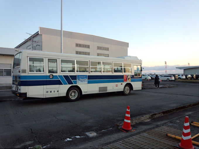 2014青島太平洋マラソンシャトルバス